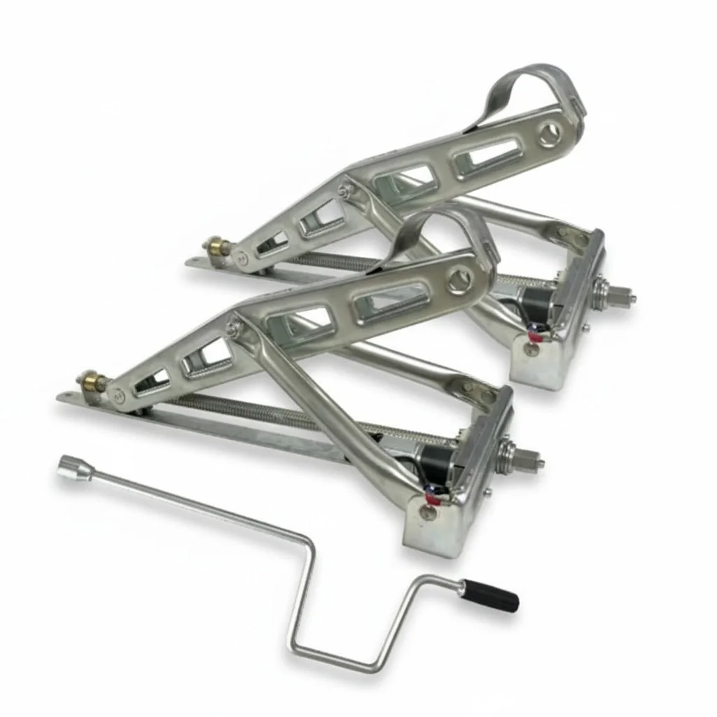 Heavy Duty Trailer Outriggers, Alloy Steel RV Stabilizer Jack, Folding Caravan Steady Jack for Motorhome, RV, and Campers
Heavy Duty Trailer Outriggers, Alloy Steel RV Stabilizer Jack, Folding Caravan Steady Jack for Motorhome, RV, and Campers