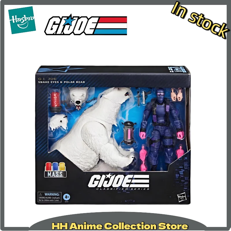 In Stock Hasbro Masked Man Polar Bear Outfit Special Forces GI Joe 6-inch Action Figure Snake Eyes Collectible Gift
In Stock Hasbro Masked Man Polar Bear Outfit Special Forces GI Joe 6-inch Action Figure Snake Eyes Collectible Gift