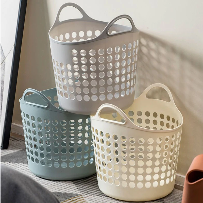 Plastic Laundry Basket With Handle Household Clothes Storage Large Basket Bathroom Dirty Clothes Basket Organizer Toys Bucket
Plastic Laundry Basket With Handle Household Clothes Storage Large Basket Bathroom Dirty Clothes Basket Organizer Toys Bucket