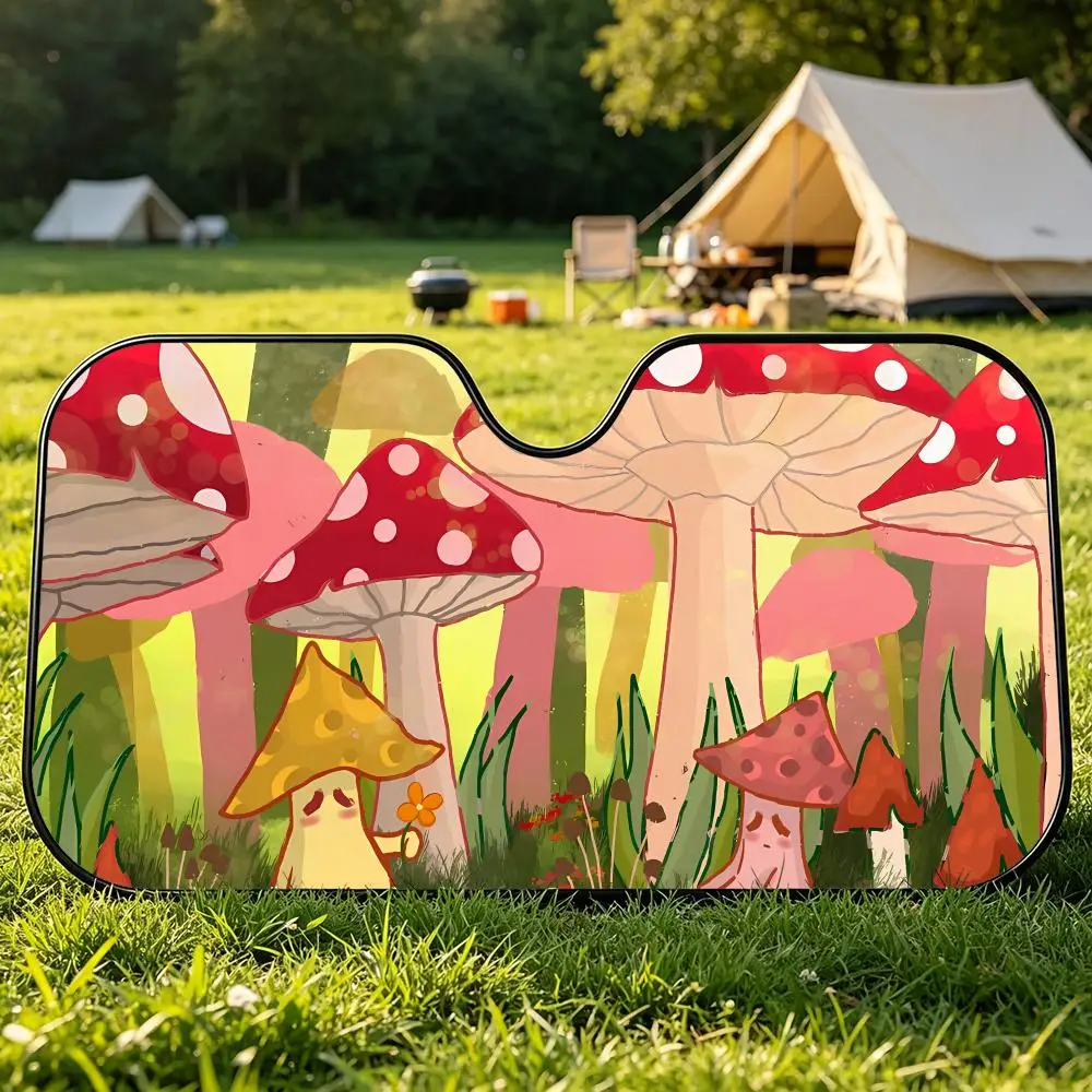 Magical Psychedelic Dreaming Mushroom Sun Visor Aluminum Foil Car Sun Visor UV Protection Heat Insulation Windshield Cover
Magical Psychedelic Dreaming Mushroom Sun Visor Aluminum Foil Car Sun Visor UV Protection Heat Insulation Windshield Cover