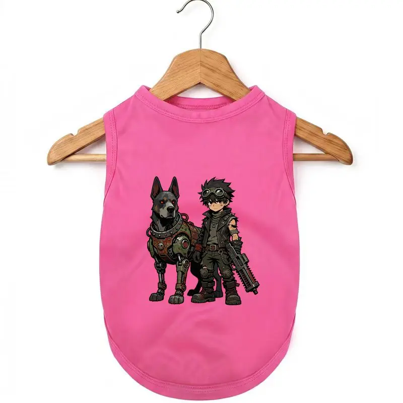 Summer Dog Vest Anime Print Pet Cooling Breathable Tee Trendy Dog Apparel
Summer Dog Vest Anime Print Pet Cooling Breathable Tee Trendy Dog Apparel