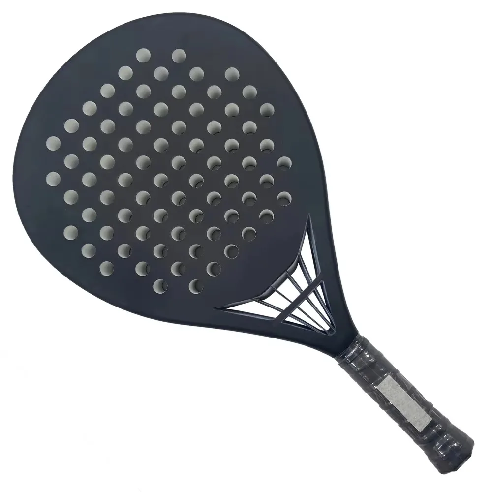 Beach Tennis Rackets & Paddle Padel Racket with Carbon Fiber Grip