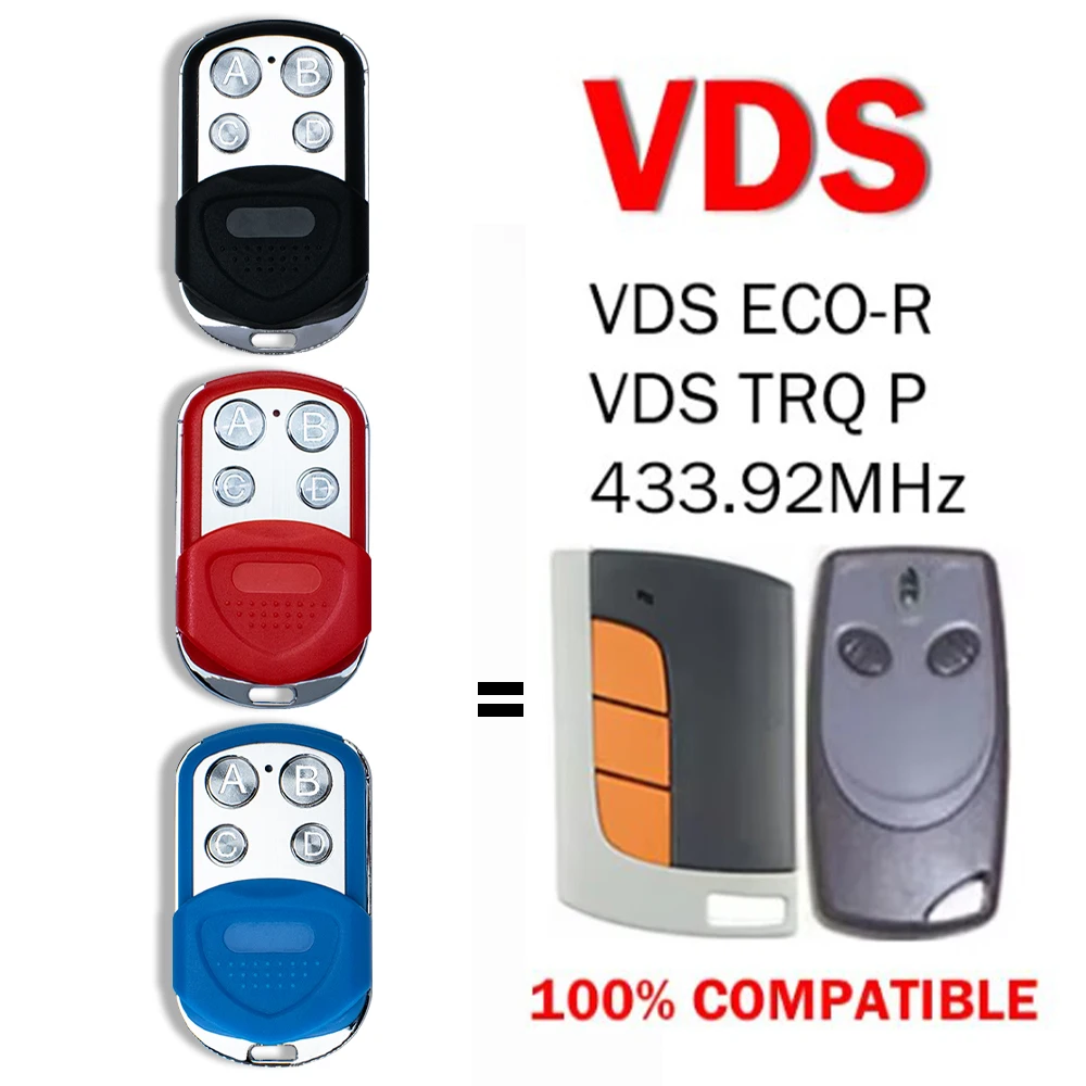 Клон VDS TRQ P/ECO-R Пульт дистанционного управления 433,92 МГц с подвижным кодом Устройство открывания гаражных ворот
Клон VDS TRQ P/ECO-R Пульт дистанционного управления 433,92 МГц с подвижным кодом Устройство открывания гаражных ворот
