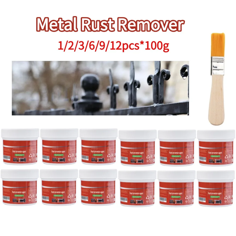 100 г средство для удаления ржавчины с металла, автомобильная краска, средство для преобразования металла, водостойкий антикоррозийный агент для обслуживания автомобиля, удаление ржавчины, ингибитор ржавчины
100 г средство для удаления ржавчины с металла, автомобильная краска, средство для преобразования металла, водостойкий антикоррозийный агент для обслуживания автомобиля, удаление ржавчины, ингибитор ржавчины