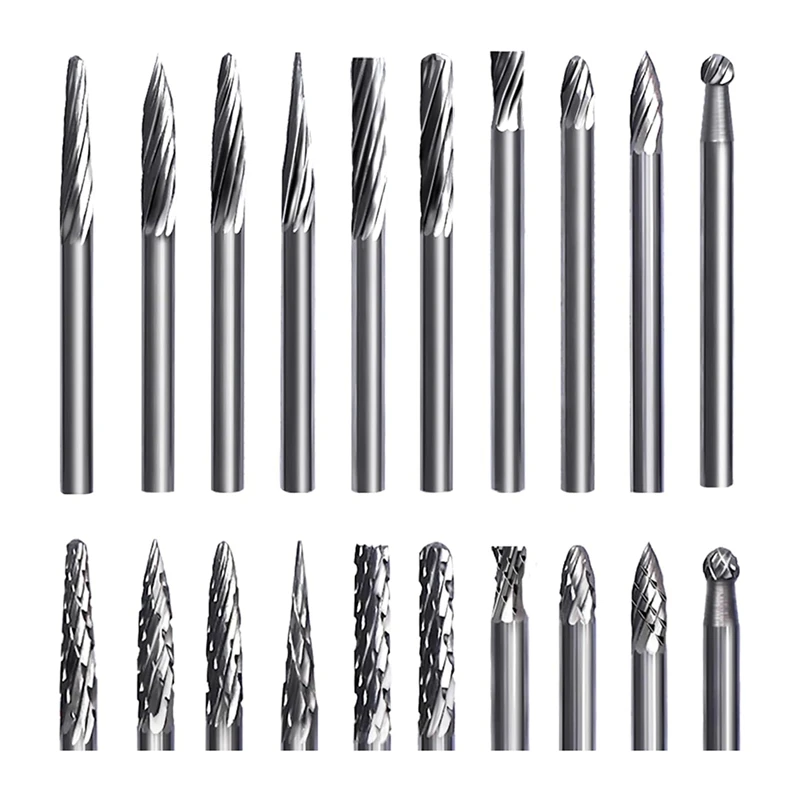 A93G Carbide Burr Set, Suitable For 3D Printing Deburring, Wood Carving Tools,CNC Machining Burr Removal, Die Drill,Engraving
A93G Carbide Burr Set, Suitable For 3D Printing Deburring, Wood Carving Tools,CNC Machining Burr Removal, Die Drill,Engraving