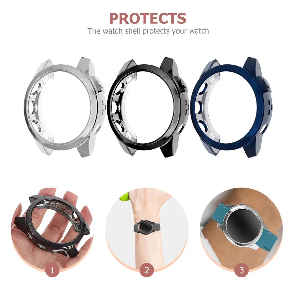 3Pcs Electroplated Tpu Watch Protector Professional Anti-Scratch Impact Resistant Cover for Smartwatches Daily Wear Gift Ready
3Pcs Electroplated Tpu Watch Protector Professional Anti-Scratch Impact Resistant Cover for Smartwatches Daily Wear Gift Ready