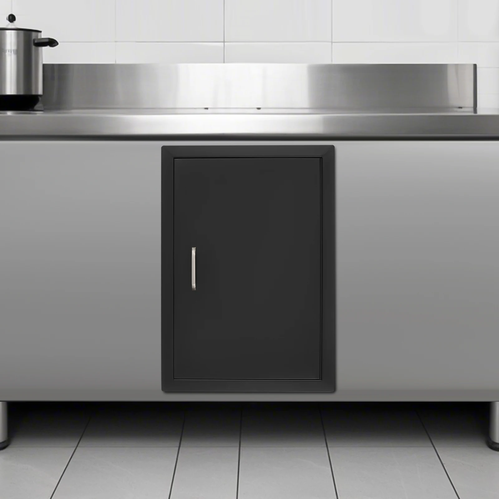 Modern Black BBQ Access Door Carbon Steel Single Outdoor Kitchen Door Plastic Spraying Magnet Zinc Alloy No Assembly Required
Modern Black BBQ Access Door Carbon Steel Single Outdoor Kitchen Door Plastic Spraying Magnet Zinc Alloy No Assembly Required