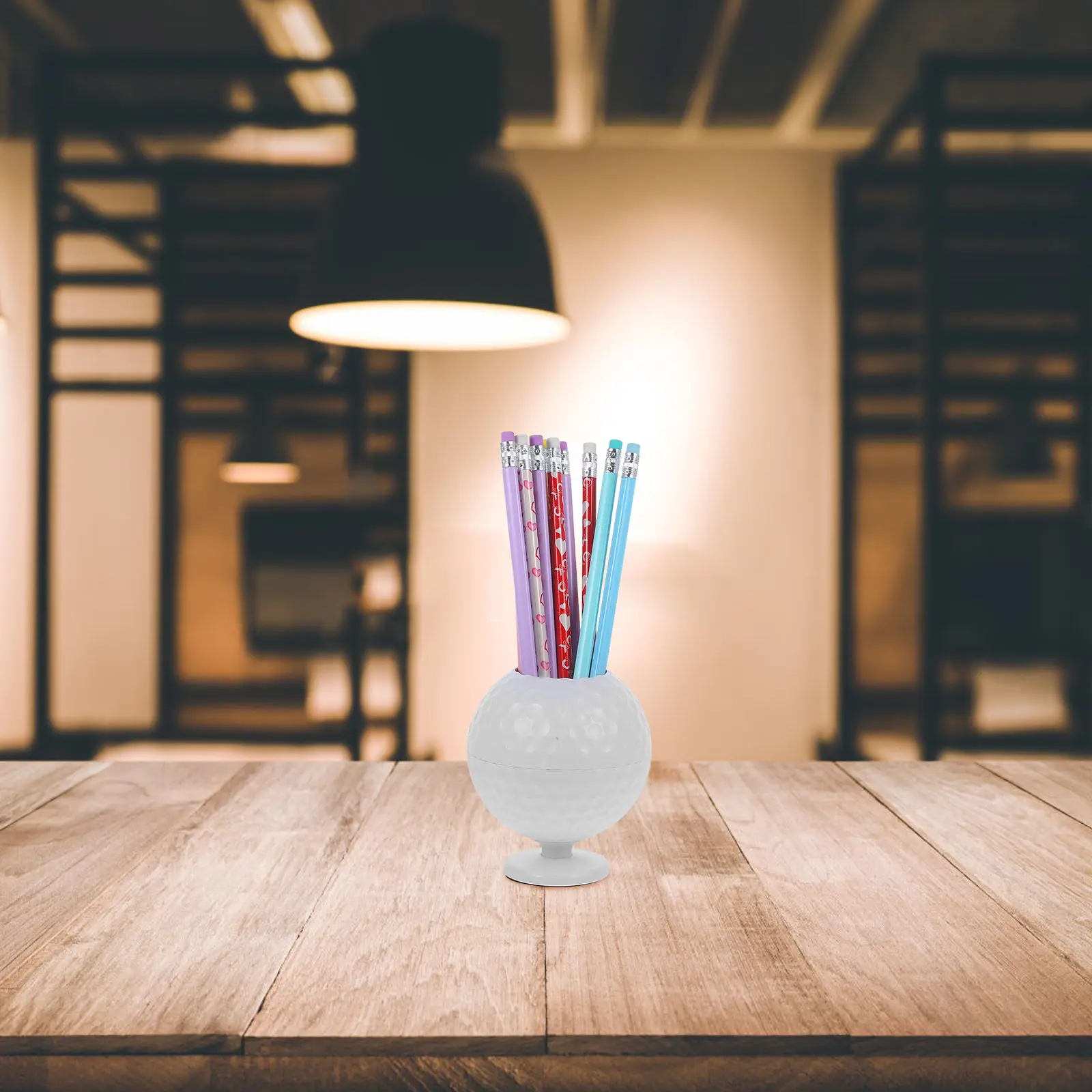 Golf Ball Pen Holder ABS Desktop Pencil Cup for Students Workers Teachers Large Capacity Desk Organizer Pen Pencil Makeup Brush
Golf Ball Pen Holder ABS Desktop Pencil Cup for Students Workers Teachers Large Capacity Desk Organizer Pen Pencil Makeup Brush