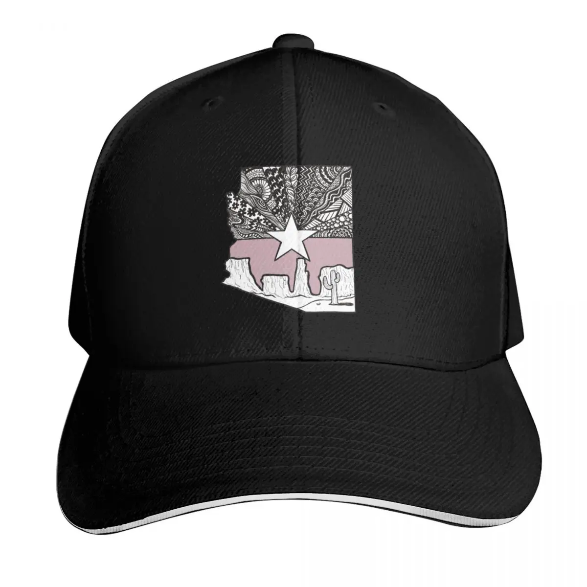 Arizona Mauve Desert Zen Doodle Baseball Cap Winter hat Golf winter hats for men Golf Hat Caps Male Women's
Arizona Mauve Desert Zen Doodle Baseball Cap Winter hat Golf winter hats for men Golf Hat Caps Male Women's