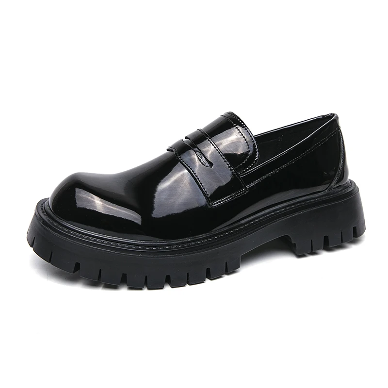 Men's motorcycle new plain business leather shoes versatile and comfortable men's shoes
Men's motorcycle new plain business leather shoes versatile and comfortable men's shoes