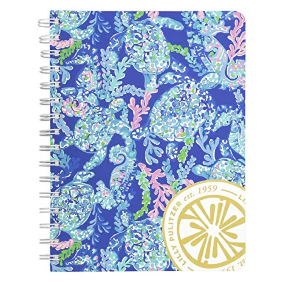 Women's Blue Hardcover Mini Spiral Notebook, 8.25" x 6.5" with 160 College Ruled Pages
Women's Blue Hardcover Mini Spiral Notebook, 8.25" x 6.5" with 160 College Ruled Pages