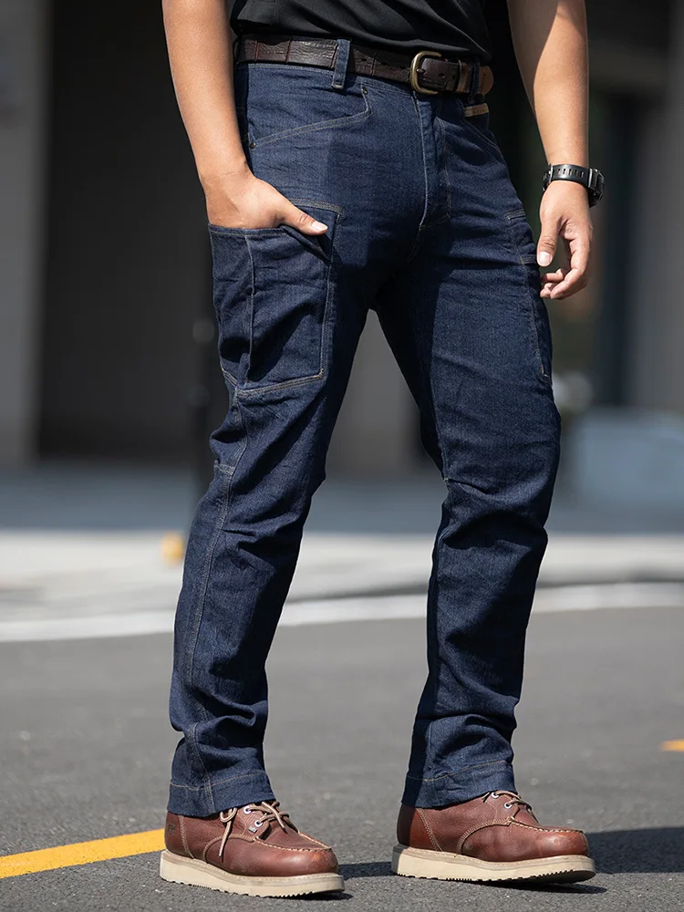 Tactical Tom combat elastic jeans men's high-end wear-resistant multifunctional outdoor work pants
Tactical Tom combat elastic jeans men's high-end wear-resistant multifunctional outdoor work pants