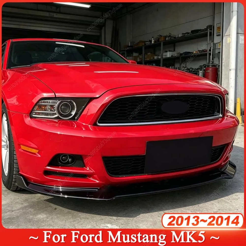 Front Bumper Splitter Lip Spoiler Diffuser Guard Kit For Ford Mustang MK5 2013 To 2014 ABS Gloss Black Exterior Accessories Trim
Front Bumper Splitter Lip Spoiler Diffuser Guard Kit For Ford Mustang MK5 2013 To 2014 ABS Gloss Black Exterior Accessories Trim