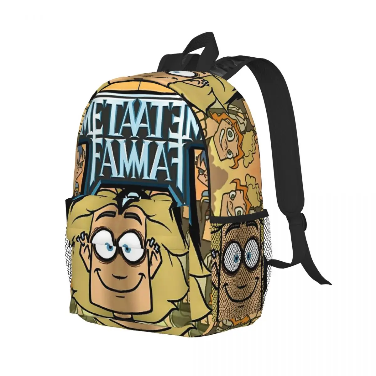 Cartoon Metal Family Anime Backpack Student Boys Girls BookBag Kids School Bag Laptop Shoulder Bags for Men Women
Cartoon Metal Family Anime Backpack Student Boys Girls BookBag Kids School Bag Laptop Shoulder Bags for Men Women