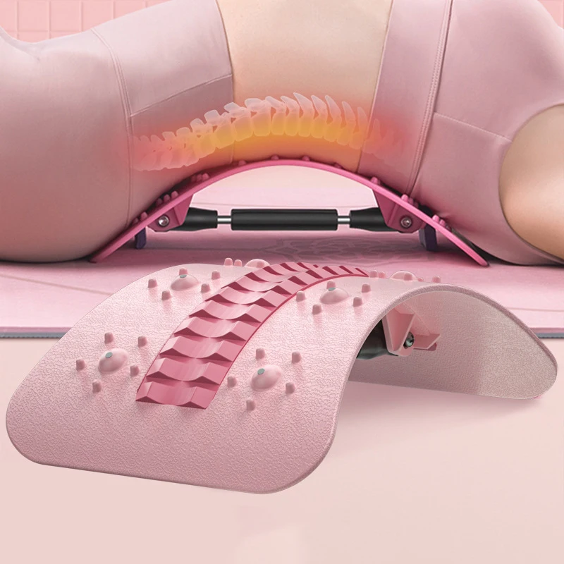 Adjustable Back Massager Stretcher Waist Stretch Lumbar Support Massage Relaxation Spine Pain Relief Fitness Equipment
Adjustable Back Massager Stretcher Waist Stretch Lumbar Support Massage Relaxation Spine Pain Relief Fitness Equipment