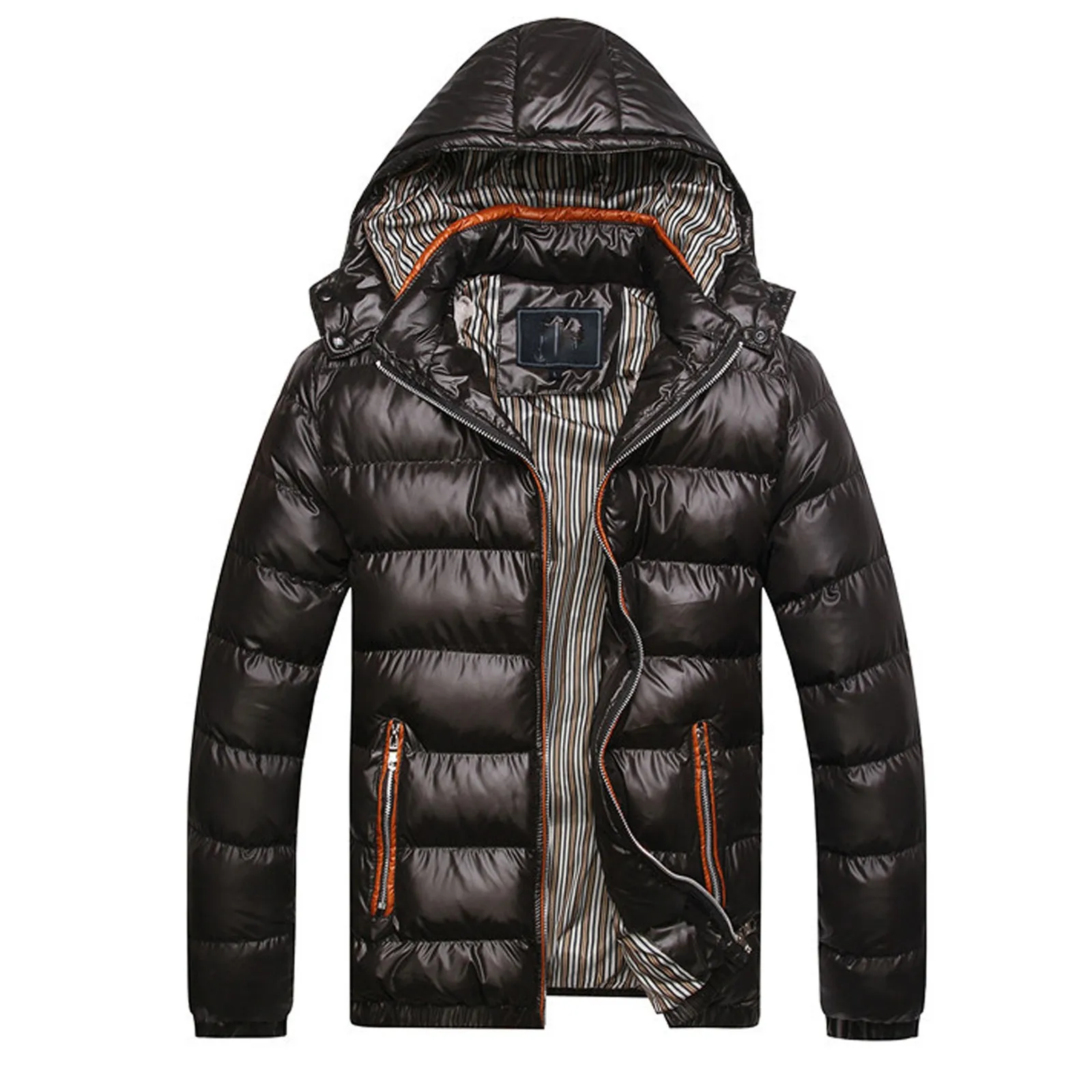 Men's Padded Warm Coat Removable Hat Men's Cotton Fleece Lined Windbreaker Jackets Casual Thick Winter Cold Jacket For Men
Men's Padded Warm Coat Removable Hat Men's Cotton Fleece Lined Windbreaker Jackets Casual Thick Winter Cold Jacket For Men