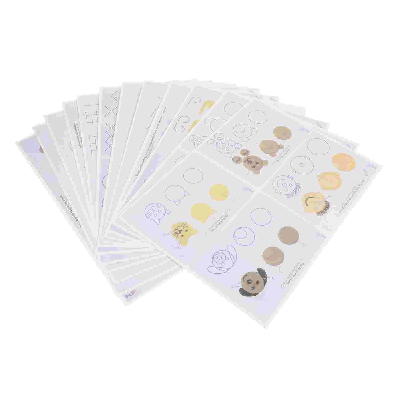 12 Sheets DIY Decorating Practice Board Drawings Cake Accessories Kitchen Tool Mold Christmas Piping Paper
12 Sheets DIY Decorating Practice Board Drawings Cake Accessories Kitchen Tool Mold Christmas Piping Paper
