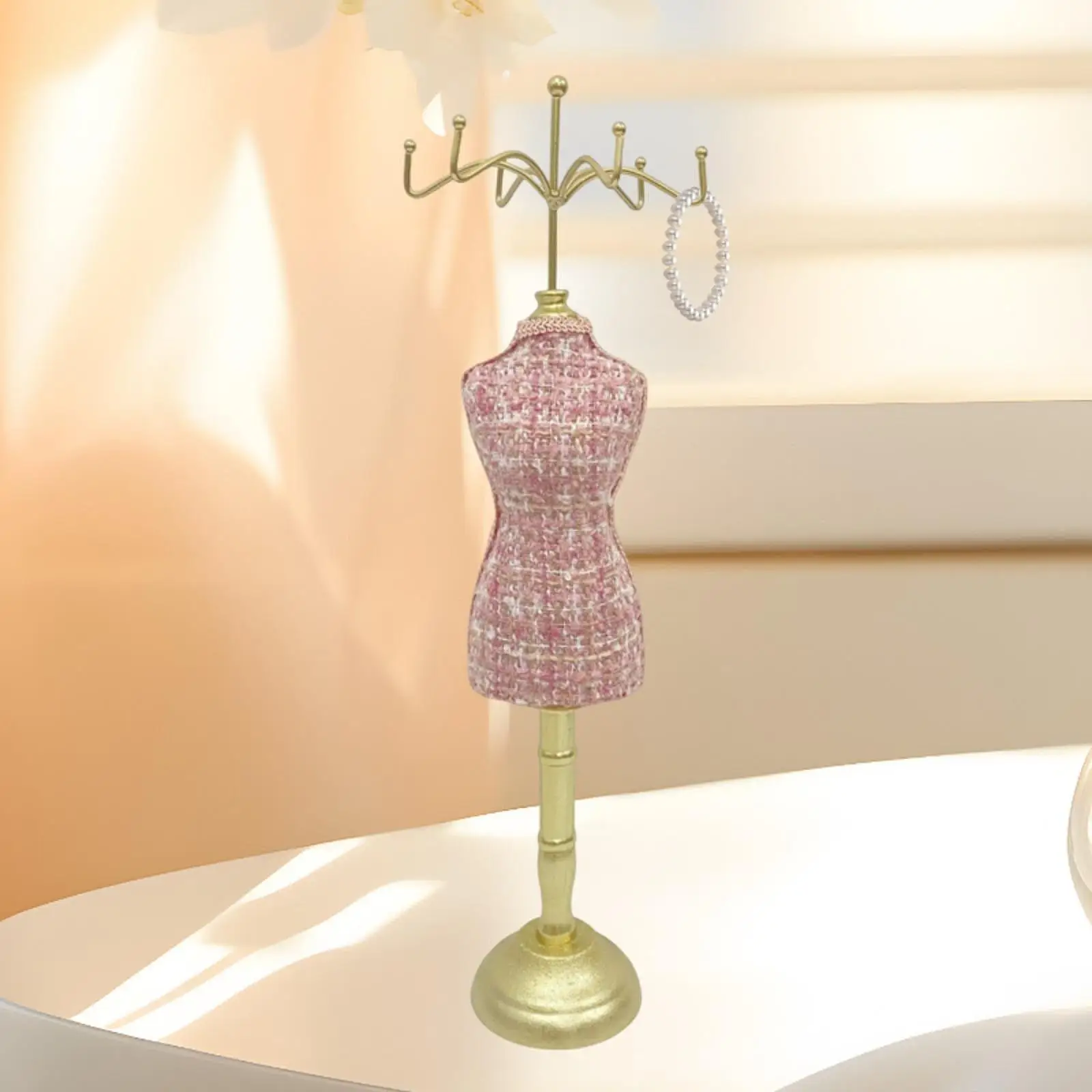 Jewelry Display Stand Display Rack Mannequin Dress Compact Decoration Jewelry Holder for Shop Selling Home Dresser
Jewelry Display Stand Display Rack Mannequin Dress Compact Decoration Jewelry Holder for Shop Selling Home Dresser