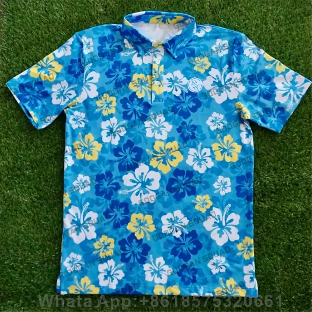Summer Casual Print T-shirts Golf Wear Mens Short Sleeve Golf Polo Button Shirts Fashion Lapel Badminton Football Sport Clothing
Summer Casual Print T-shirts Golf Wear Mens Short Sleeve Golf Polo Button Shirts Fashion Lapel Badminton Football Sport Clothing