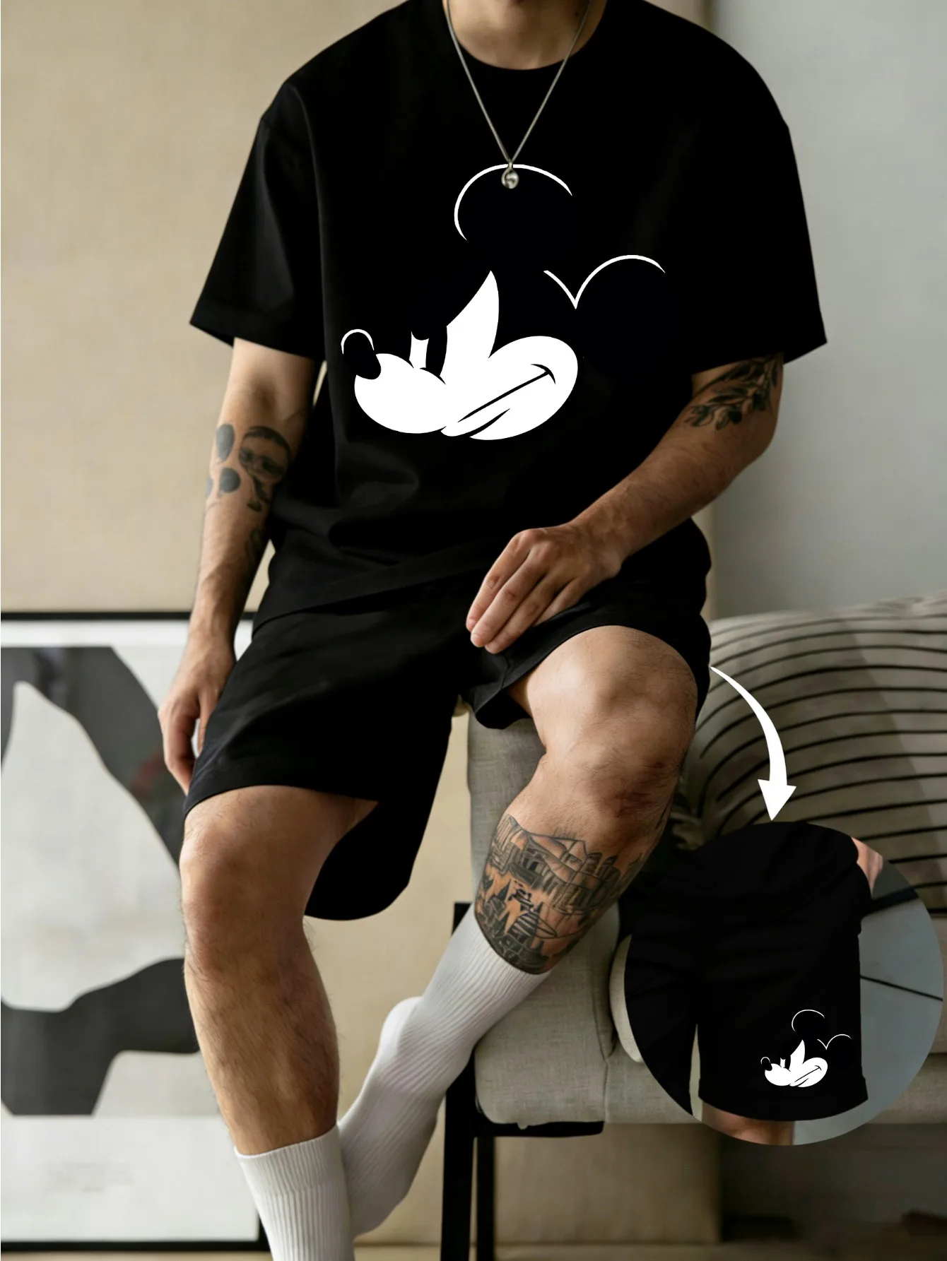 Men's 2-Piece Set | Funny "I'm Just Here To Pay For Everything" T-Shirt and Shorts | Casual Summer Tracksuit
Men's 2-Piece Set | Funny "I'm Just Here To Pay For Everything" T-Shirt and Shorts | Casual Summer Tracksuit