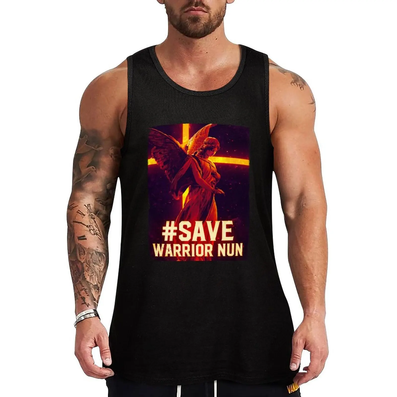 Save Warrior Nun (red) + text Tank Top Quick Dry Tank Top for Running Jogging Athletic Wear
Save Warrior Nun (red) + text Tank Top Quick Dry Tank Top for Running Jogging Athletic Wear