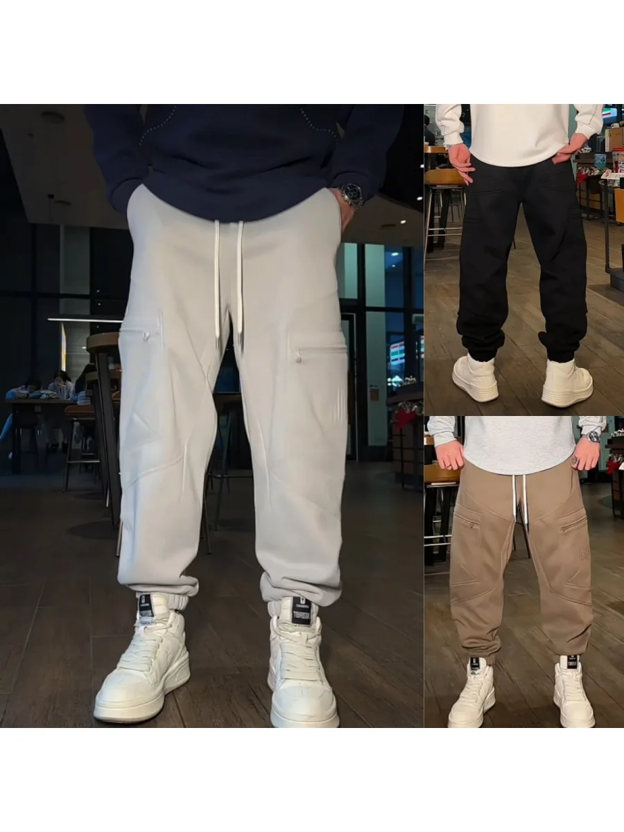 Dabao Men's Casual Pants Loose Fit Faionable Simple Sle Autumn Winter New Arrival Straight Leg Loose Slimming Long Trousers
Dabao Men's Casual Pants Loose Fit Faionable Simple Sle Autumn Winter New Arrival Straight Leg Loose Slimming Long Trousers