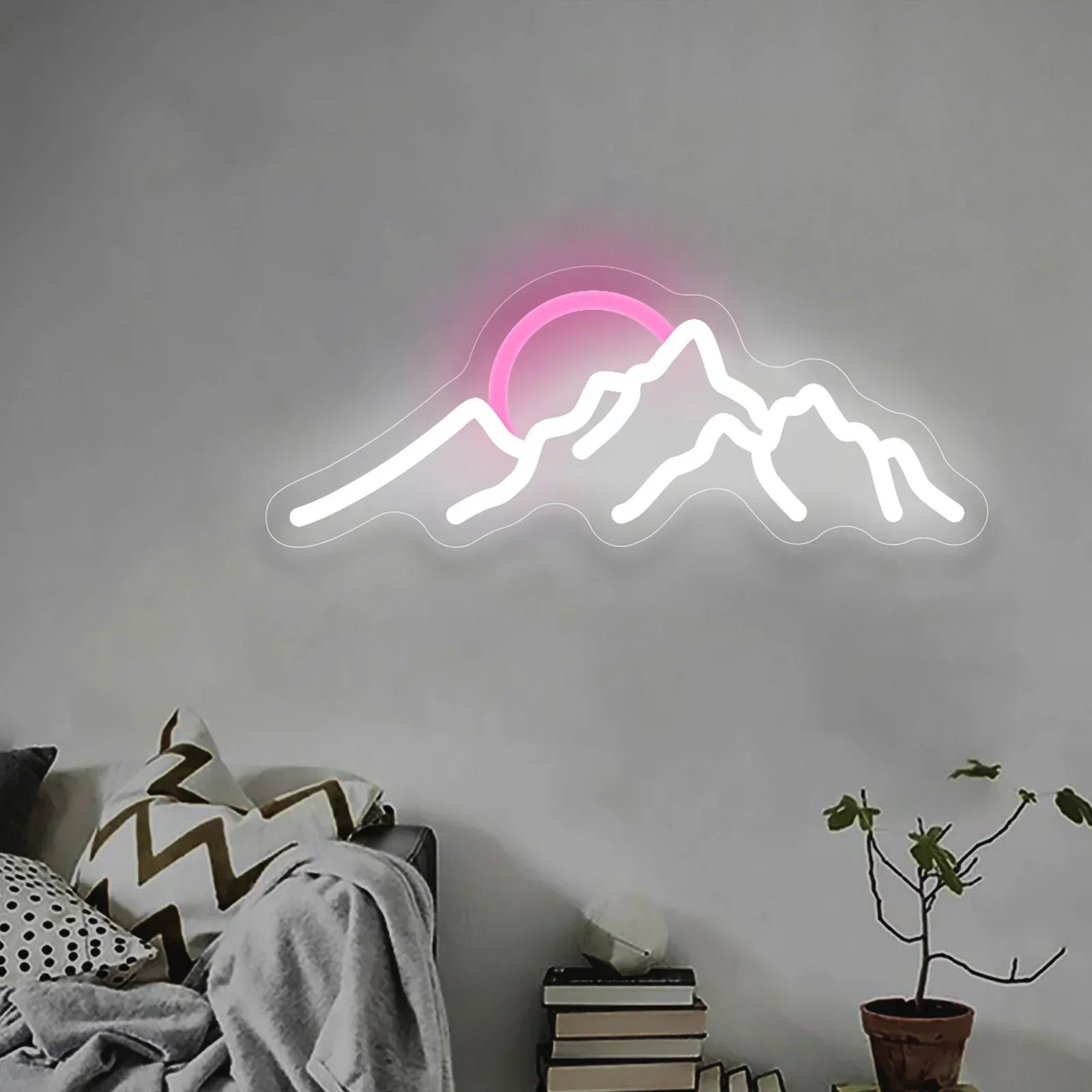 LED Sun Mountain Neon Light USB Powered Neon Sign for Bedroom Bar Cafe Game Room Restaurant Office Classroom Decor Gift for Kid
LED Sun Mountain Neon Light USB Powered Neon Sign for Bedroom Bar Cafe Game Room Restaurant Office Classroom Decor Gift for Kid