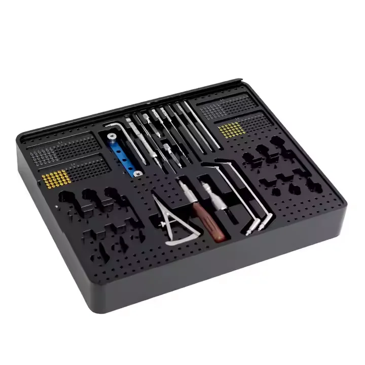 Tplo Polyaxial Locking Veterinary Kit AO and Instrumentation Tplo Plates and Screws
Tplo Polyaxial Locking Veterinary Kit AO and Instrumentation Tplo Plates and Screws