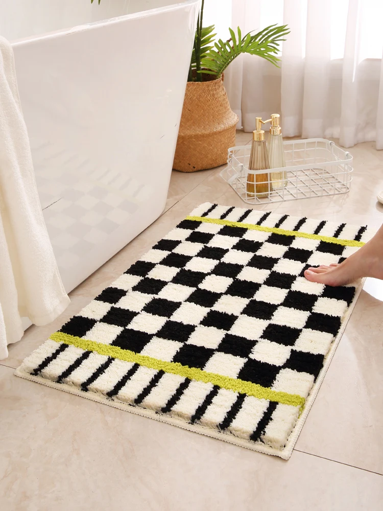 Quick Dry Anti Slip Bathroom Bedroom Flocking Floor Mat Absorbent Non Slip Door Mat Home Decorative Rug Machine Washable
Quick Dry Anti Slip Bathroom Bedroom Flocking Floor Mat Absorbent Non Slip Door Mat Home Decorative Rug Machine Washable