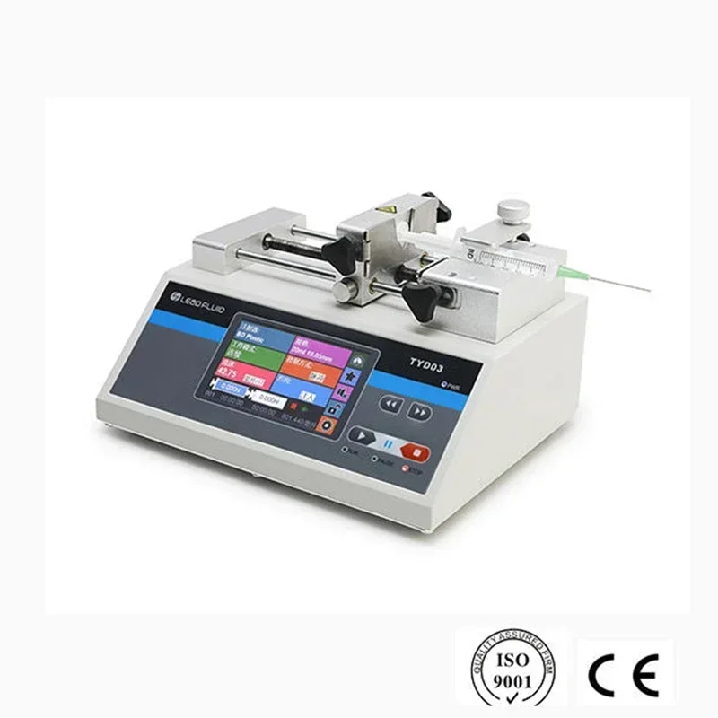 Electrospinning High Precision Syringe Pump TYD03-01
Electrospinning High Precision Syringe Pump TYD03-01