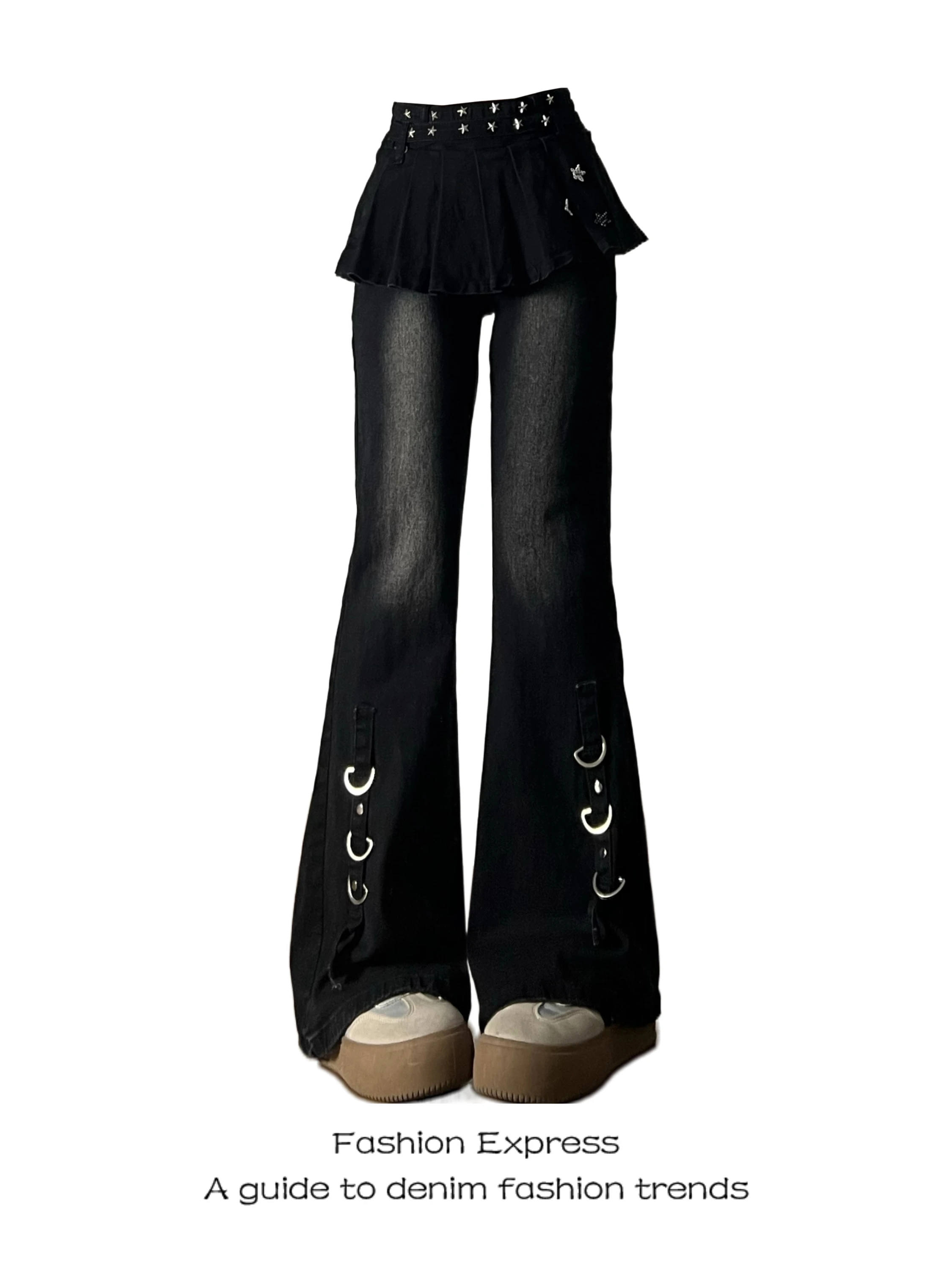 Y2K Slim Fit Casual Denim Jeans Women's Autumn Winter High Waist Wide Leg Pants Cultural Sub-Genre Design Anti-Wrinkle Fashion
Y2K Slim Fit Casual Denim Jeans Women's Autumn Winter High Waist Wide Leg Pants Cultural Sub-Genre Design Anti-Wrinkle Fashion