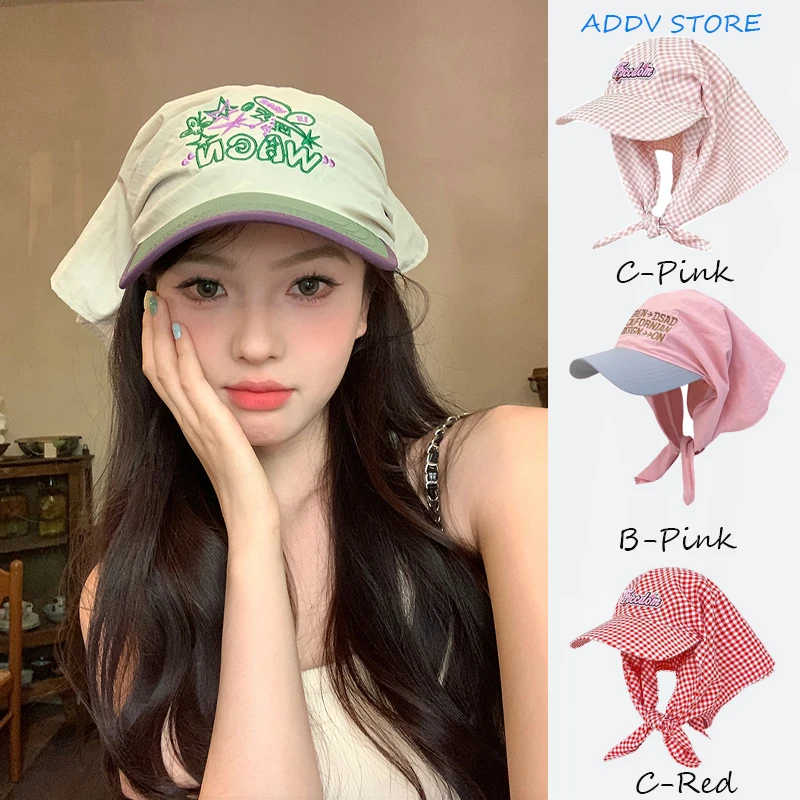 Y2K Quick Dry Headscarf Letter Embroidery Soft Top Baseball Caps Woman Spring/summer Hip Pop Camping Cap Gorra
Y2K Quick Dry Headscarf Letter Embroidery Soft Top Baseball Caps Woman Spring/summer Hip Pop Camping Cap Gorra