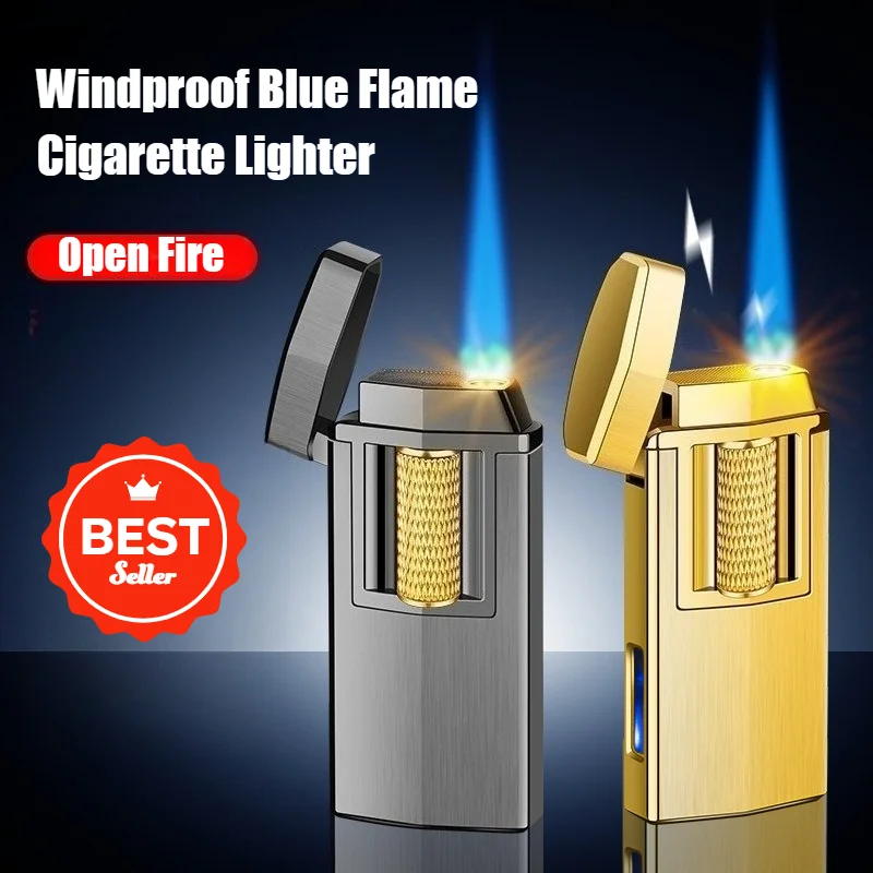 Igniter Roller Electronic Induction Charging & Inflatable Lighter Windproof Blue Flame Cigarettes Lighters & Smoking Accessories
Igniter Roller Electronic Induction Charging & Inflatable Lighter Windproof Blue Flame Cigarettes Lighters & Smoking Accessories