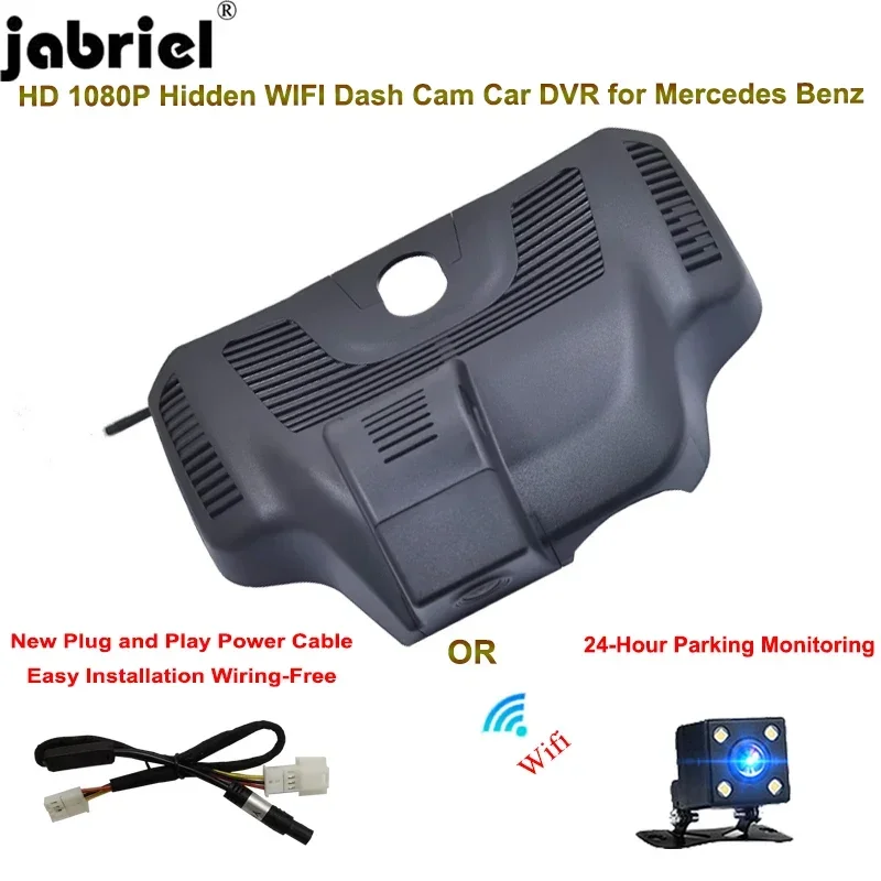 Jabriel HD 1080P WiFi Car DVR Video Recorder For Mercedes Benz GLB 200 EQB 350 AMG GLB 35 4MATIC 2019 - 2022 2023 24H Dash Cam
Jabriel HD 1080P WiFi Car DVR Video Recorder For Mercedes Benz GLB 200 EQB 350 AMG GLB 35 4MATIC 2019 - 2022 2023 24H Dash Cam
