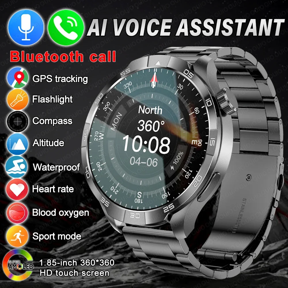 Новинка 2024, умные часы для Huawei, 1,85 дюйма, мужские прочные военные Bluetooth-вызовы, GPS-трек, беспроводная зарядка, водонепроницаемые умные часы
Новинка 2024, умные часы для Huawei, 1,85 дюйма, мужские прочные военные Bluetooth-вызовы, GPS-трек, беспроводная зарядка, водонепроницаемые умные часы