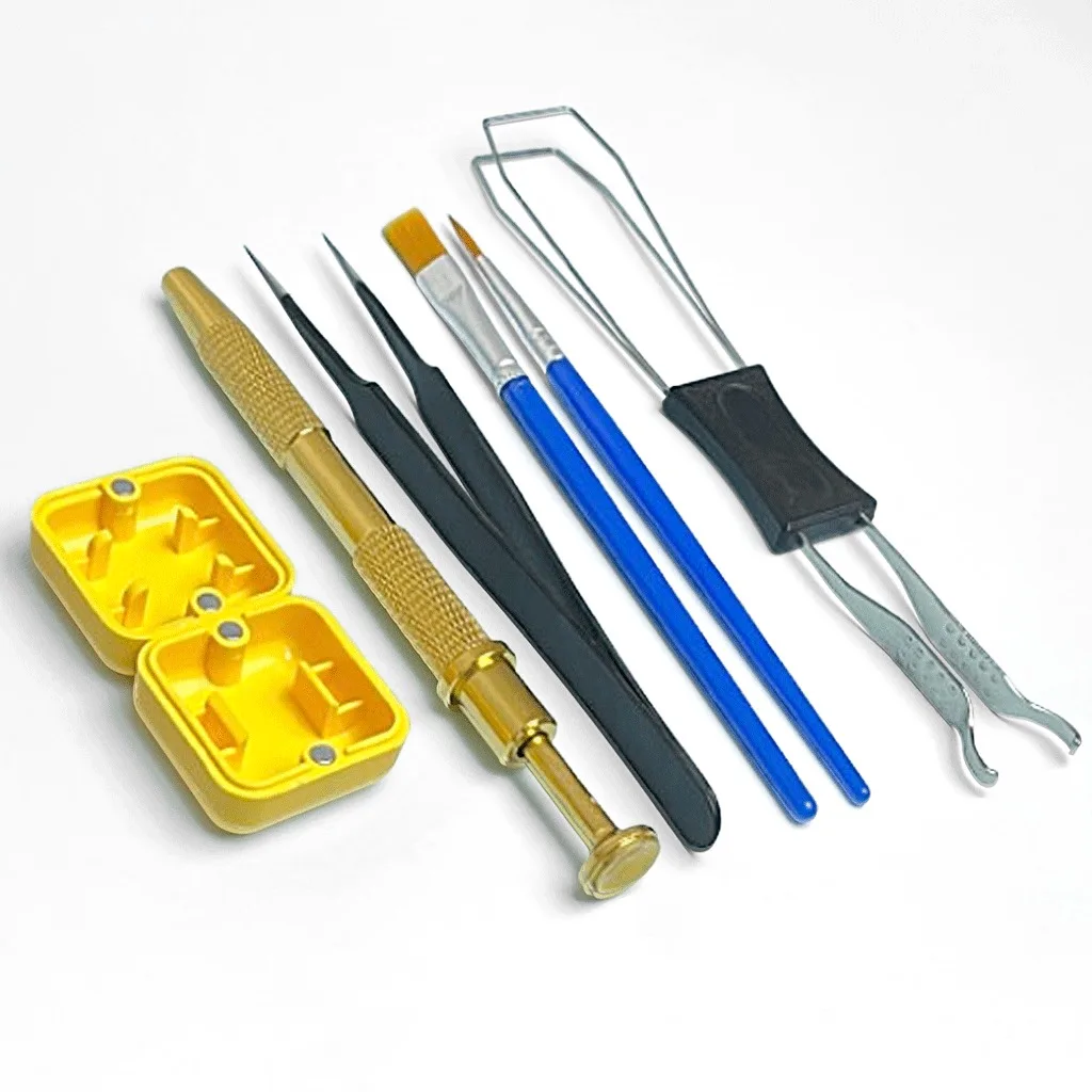 Keyboard Switch Lubrication Kit Keyboard Keycap Puller Switch Opener Kit Switch Lubricating Pen Clamp Tweezer Accessories
Keyboard Switch Lubrication Kit Keyboard Keycap Puller Switch Opener Kit Switch Lubricating Pen Clamp Tweezer Accessories