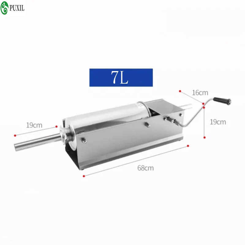 Машина для производства колбас из нержавеющей стали 304, коммерческая электрическая машина для производства колбас из консервированной ветчины, бытовая ручная машина для колбас
Машина для производства колбас из нержавеющей стали 304, коммерческая электрическая машина для производства колбас из консервированной ветчины, бытовая ручная машина для колбас