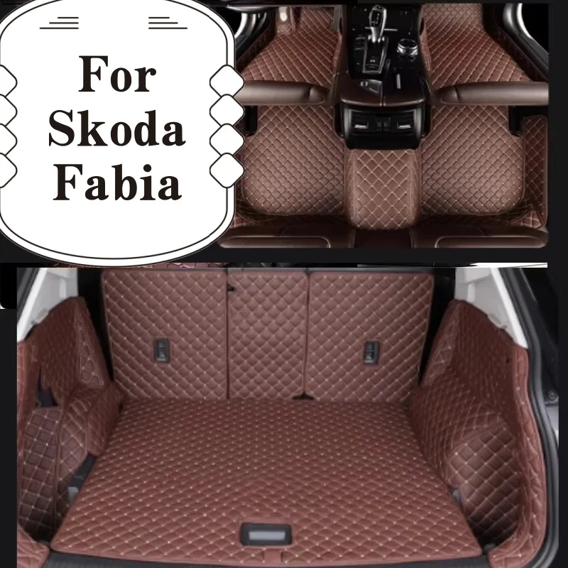 Для Skoda Fabia 2006-2023 Коврик в багажник автомобиля Коврики для ног Подушечки для ног Ковер Аксессуары для автомобиля из искусственной кожи Автомобильные коврики
Для Skoda Fabia 2006-2023 Коврик в багажник автомобиля Коврики для ног Подушечки для ног Ковер Аксессуары для автомобиля из искусственной кожи Автомобильные коврики