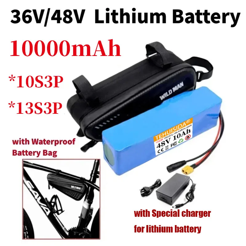 36 В 48 В 12 Ач 18650 литиевая аккумуляторная батарея 10S3P 13S3P 500 Вт мощность велосипед скутер электромобиль с водонепроницаемой сумкой
36 В 48 В 12 Ач 18650 литиевая аккумуляторная батарея 10S3P 13S3P 500 Вт мощность велосипед скутер электромобиль с водонепроницаемой сумкой
