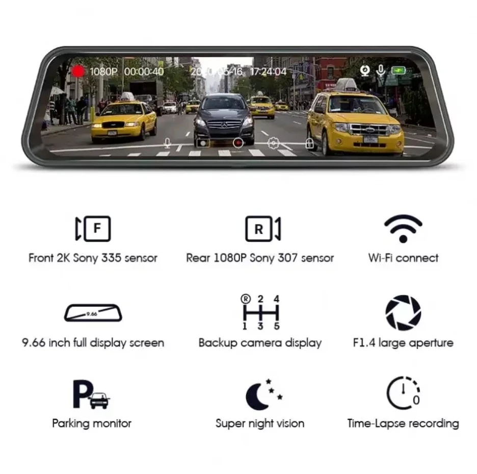 2024, хит продаж, 9,66-дюймовый видеорегистратор с зажимом на видеорегистраторе, автомобильный видеорегистратор, видеорегистратор с высоким качеством
2024, хит продаж, 9,66-дюймовый видеорегистратор с зажимом на видеорегистраторе, автомобильный видеорегистратор, видеорегистратор с высоким качеством