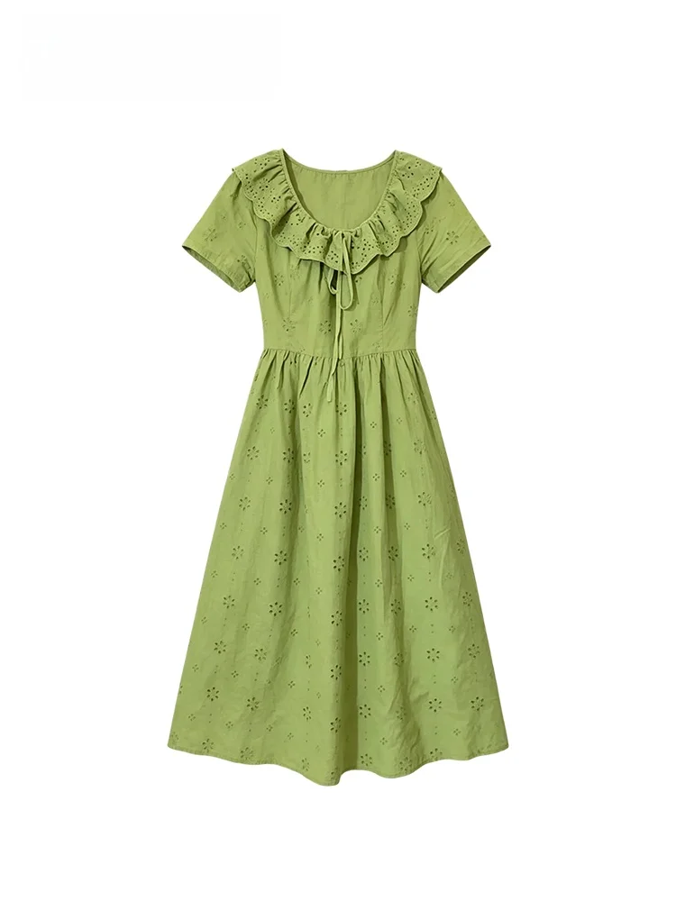 Club Large Size Short Sleeve Dress Women's New Style Beautiful Fat Sister Anti-Aging Summer Dreamy Fairy Skirt Casual Wear
Club Large Size Short Sleeve Dress Women's New Style Beautiful Fat Sister Anti-Aging Summer Dreamy Fairy Skirt Casual Wear