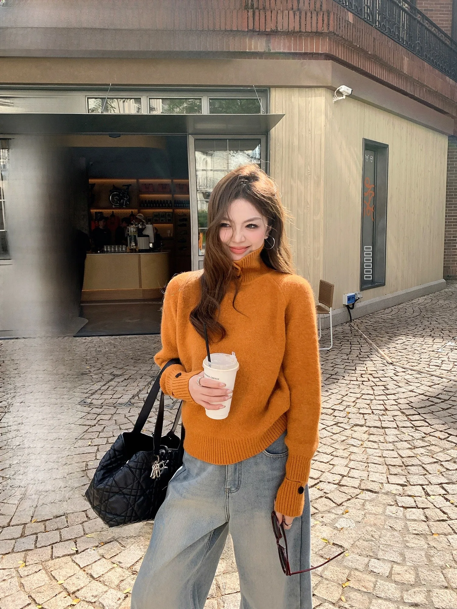 Aeo Luxury Rabbit Fur Mixed Knitwear Women's Loose Fit Stand Collar Sweater Slimming Winter Sle Online Exclusive
Aeo Luxury Rabbit Fur Mixed Knitwear Women's Loose Fit Stand Collar Sweater Slimming Winter Sle Online Exclusive