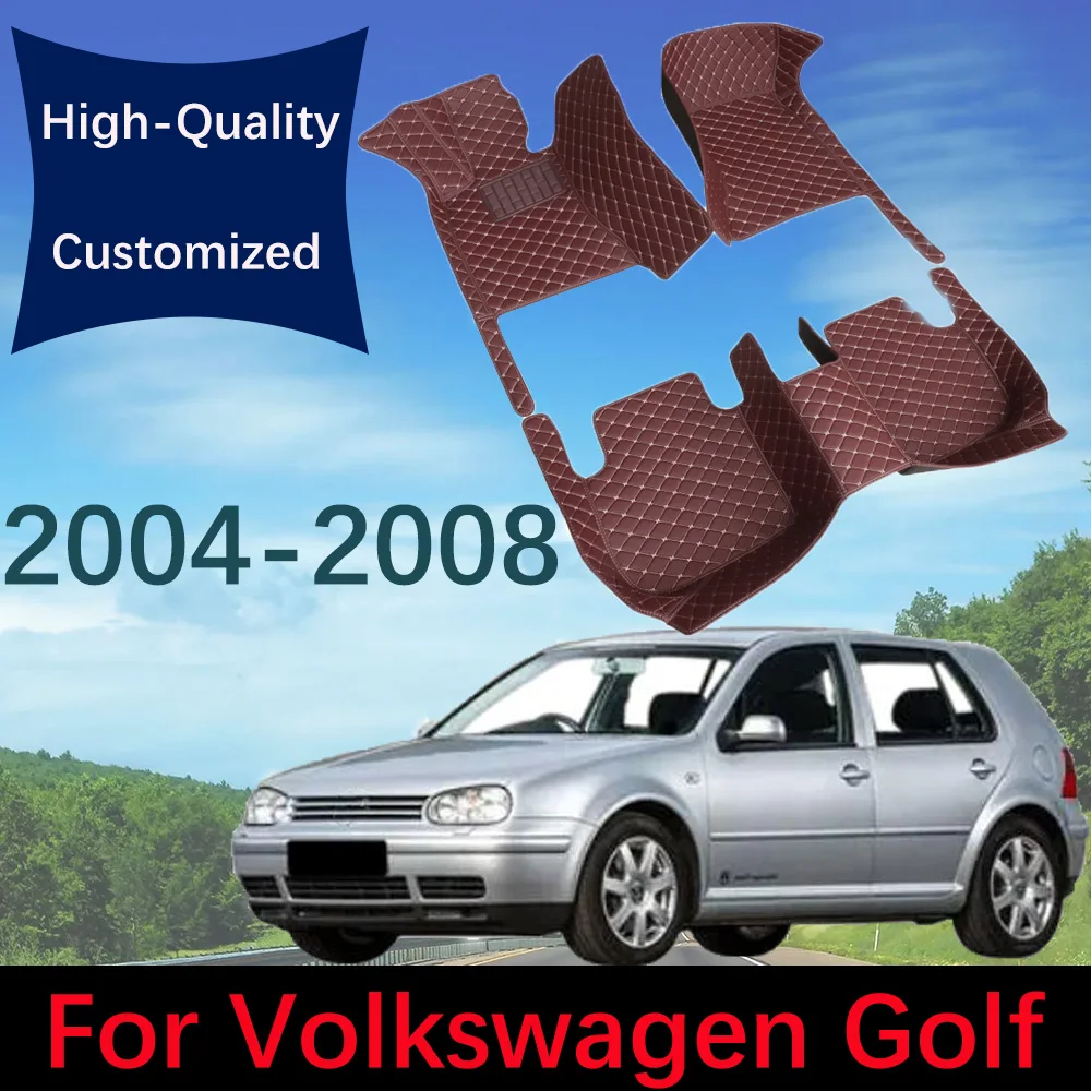 Custom Leather Car Floor Mats For VW Volkswagen Golf 2004 2005 2006 2007 2008 Automobile Carpet Rugs Foot Pads Accessories
Custom Leather Car Floor Mats For VW Volkswagen Golf 2004 2005 2006 2007 2008 Automobile Carpet Rugs Foot Pads Accessories
