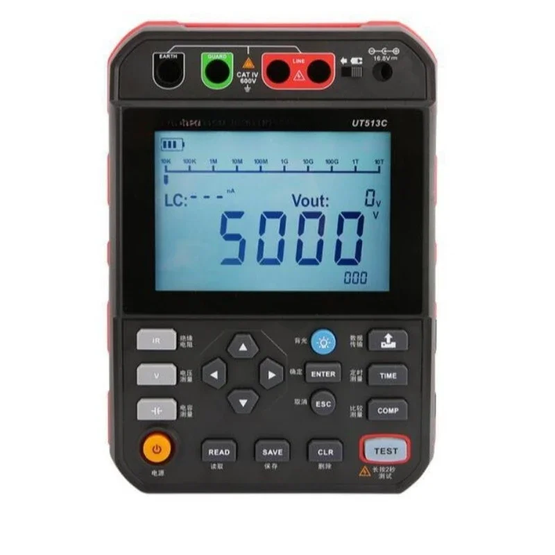UT512D Digital High Voltage Insulation Resistance Tester UT512E Megaohmmeter Insulation Resistance Meter
UT512D Digital High Voltage Insulation Resistance Tester UT512E Megaohmmeter Insulation Resistance Meter