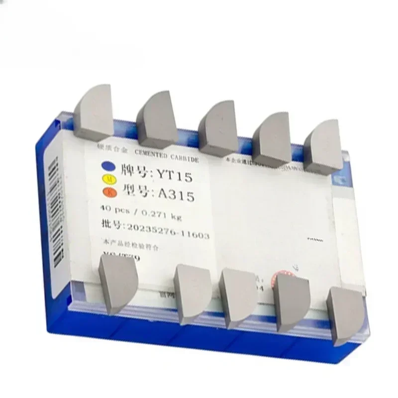 40 шт., лезвие для сварочного инструмента высокой твердости YT15/YW2/YG6/YG8 A315, твердосплавные токарные сварочные вставки с ЧПУ, режущее паяное лезвие с ЧПУ
40 шт., лезвие для сварочного инструмента высокой твердости YT15/YW2/YG6/YG8 A315, твердосплавные токарные сварочные вставки с ЧПУ, режущее паяное лезвие с ЧПУ