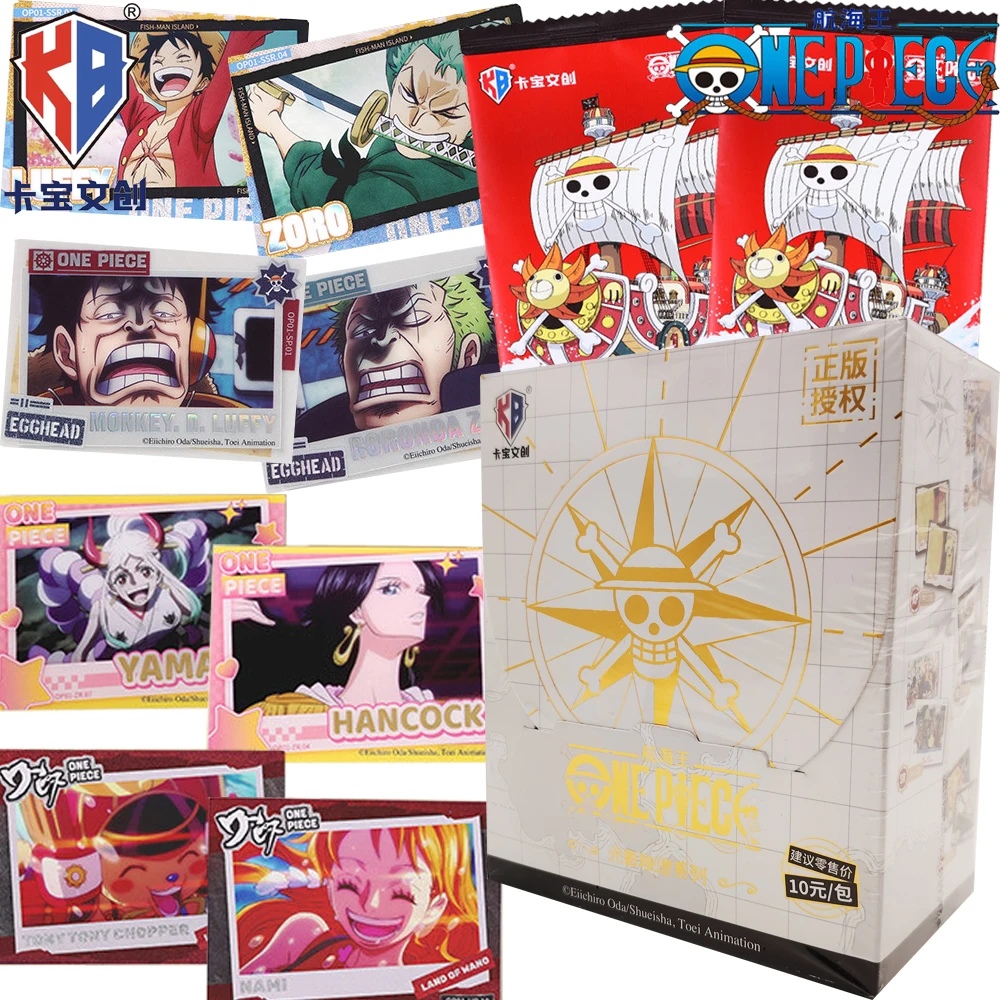 Original Kabao One Piece Creative Trendy Collection Cards Anime Protagonist Monkey D. Luffy Exclusive Character SSR Cards Gifts
Original Kabao One Piece Creative Trendy Collection Cards Anime Protagonist Monkey D. Luffy Exclusive Character SSR Cards Gifts
