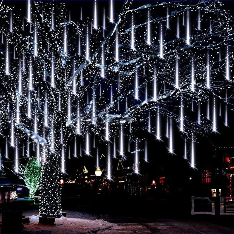 Party Garland Christmas Tree Decoration 1/2/3/4set LED Meteor Shower LED String Light Outdoor Fairy Light Street New Year 2025
Party Garland Christmas Tree Decoration 1/2/3/4set LED Meteor Shower LED String Light Outdoor Fairy Light Street New Year 2025