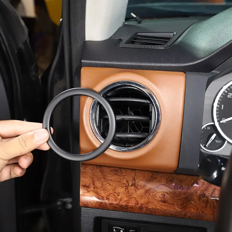 For Toyota Tundra 2014-2021 ABS Car Central Control Air Conditioning Outlet Ring cover Decorative Sticker Car Accessories
For Toyota Tundra 2014-2021 ABS Car Central Control Air Conditioning Outlet Ring cover Decorative Sticker Car Accessories