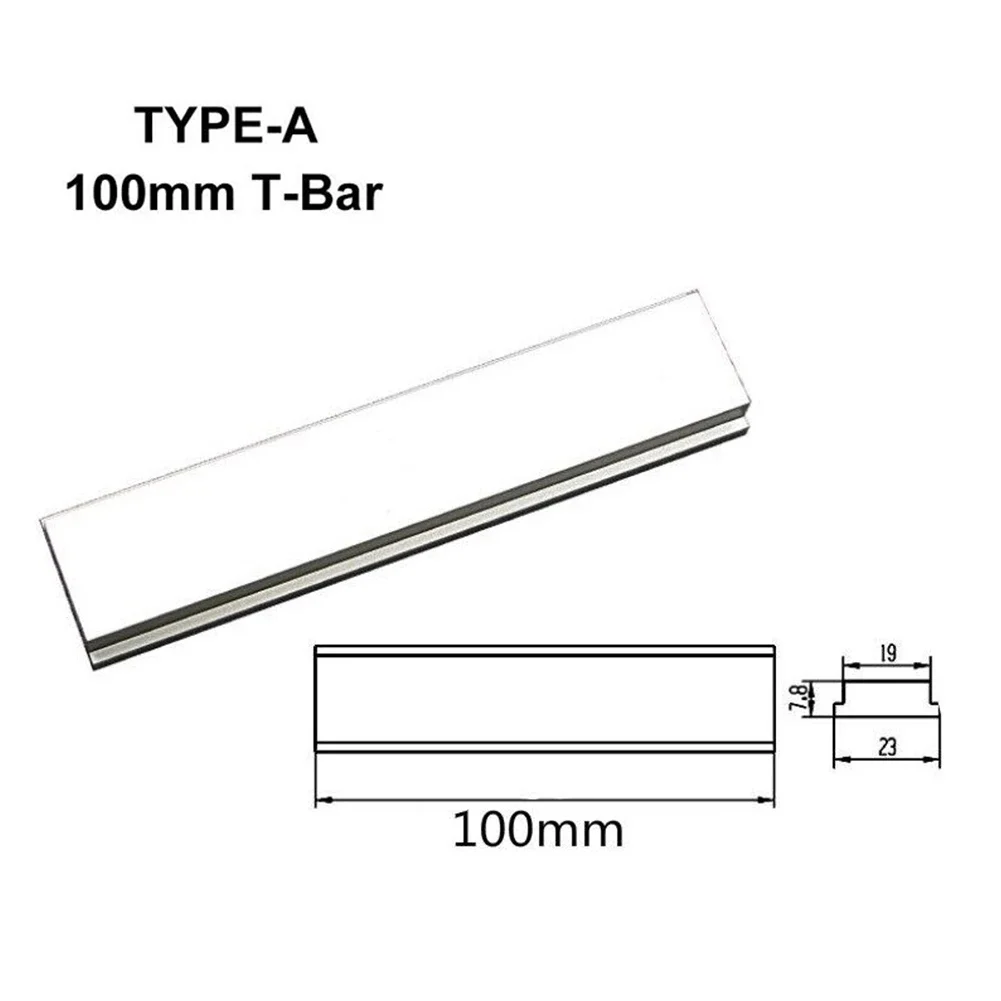 T-Track T-Bar Slider With without Thread Woodworking Silver Spare Parts 100mm 200mm 300mm 450mm Aluminium Alloy
T-Track T-Bar Slider With without Thread Woodworking Silver Spare Parts 100mm 200mm 300mm 450mm Aluminium Alloy