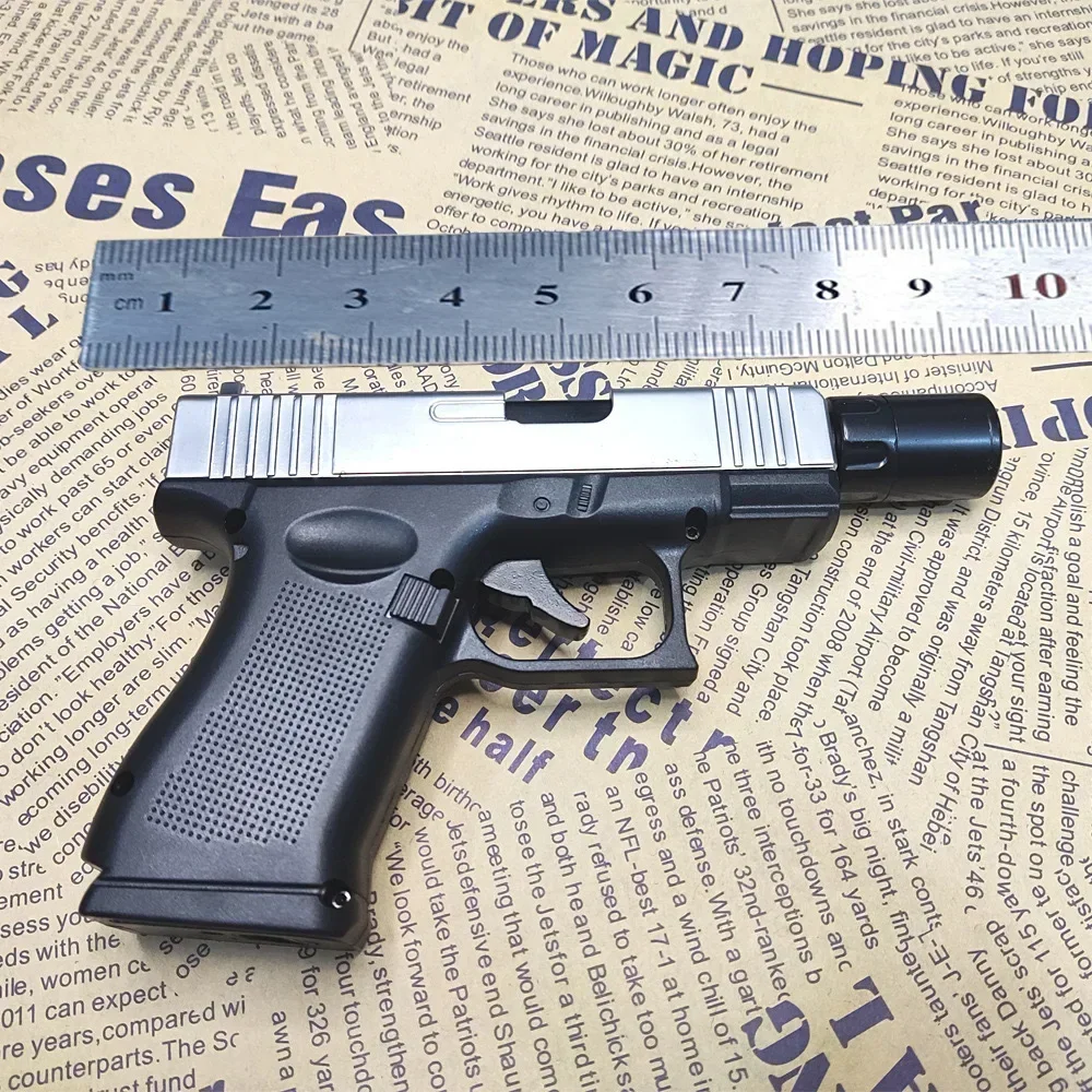 2025 New Mini Creative Gun Toy Shaped Gas Lighter Windproof Blue Flame Non Firing Metal Lighter Cigar for Men's Gift Outdoor
2025 New Mini Creative Gun Toy Shaped Gas Lighter Windproof Blue Flame Non Firing Metal Lighter Cigar for Men's Gift Outdoor